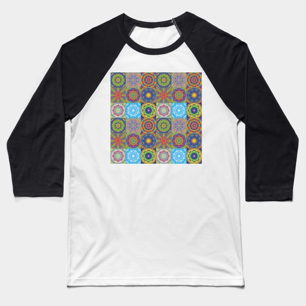 patchwork Baseball T-Shirt by oddityghosting